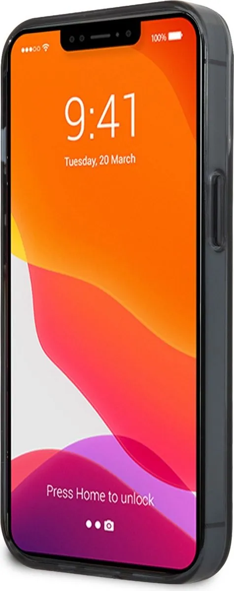 Ferrari On-Track Gradient Back Case - iPhone 13 Pro - Zwart