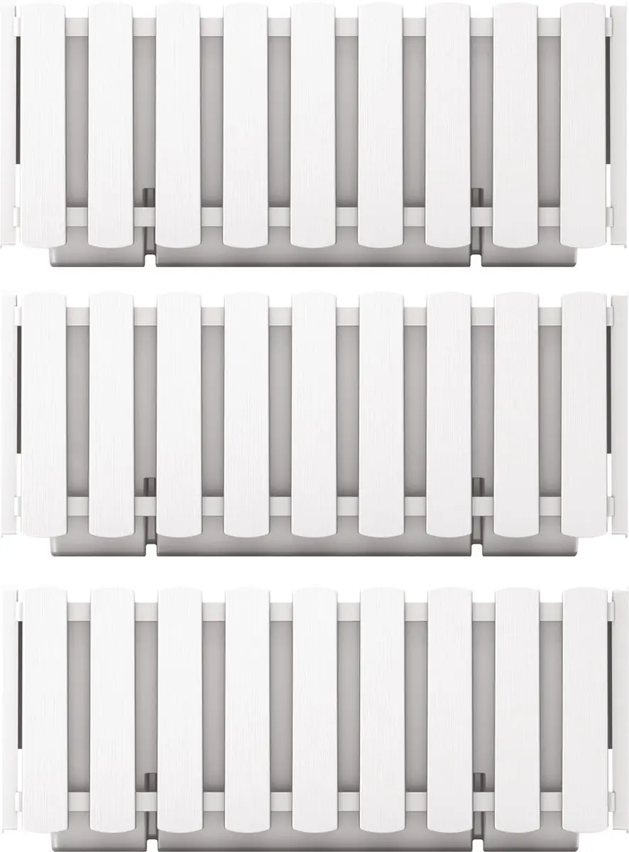 Prosperplast Plantenbak/bloembak Fence look