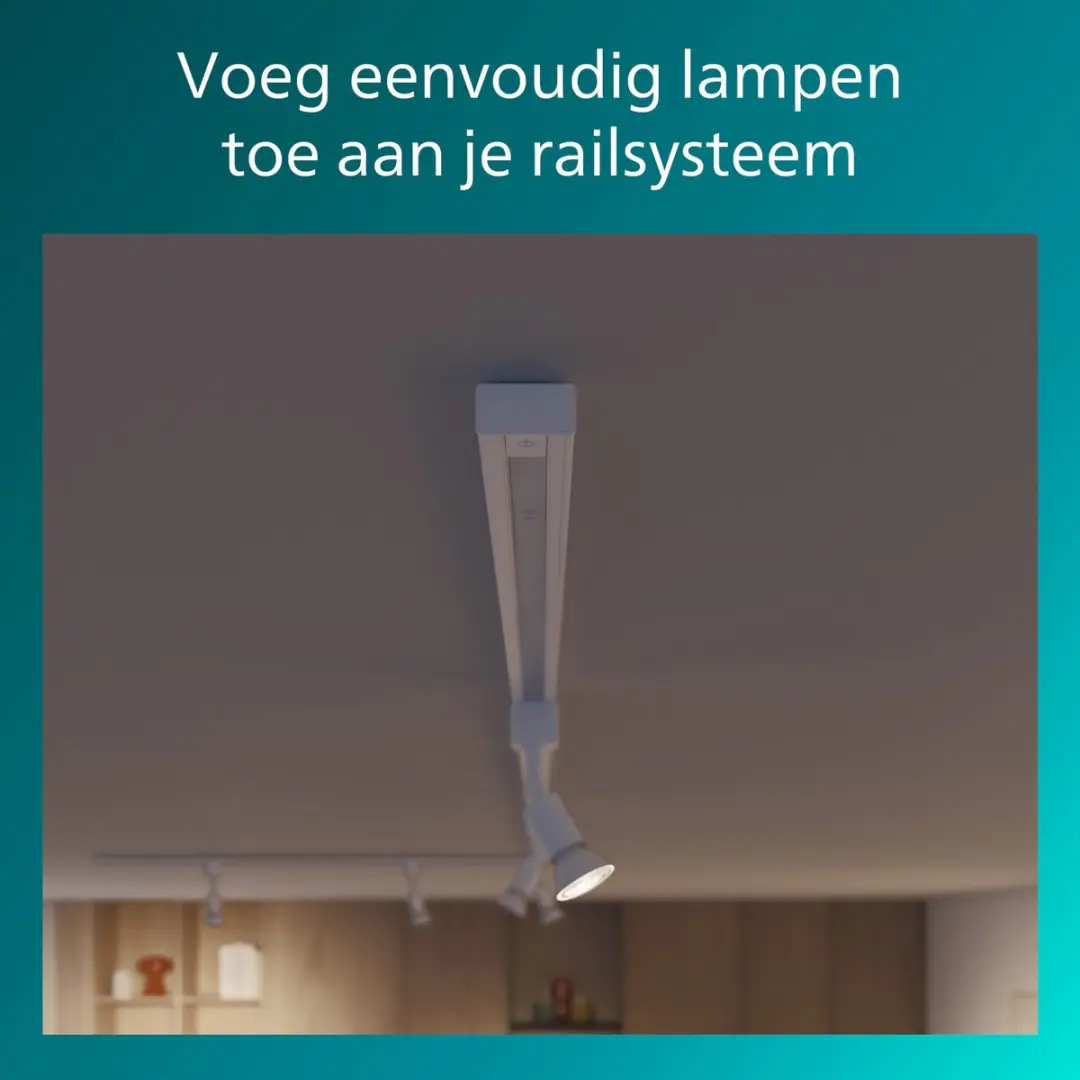 Philips EasyLink Afsluitstuk 2-pack Wit - afbeelding 2 van 4