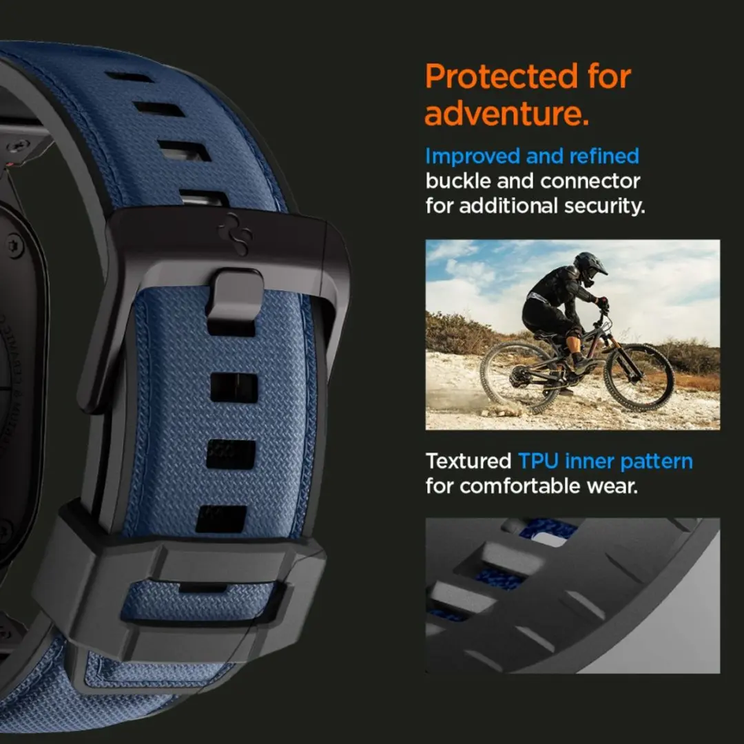 Spigen DuraPro Armor Apple Watch Hoes - Navy - afbeelding 6 van 6