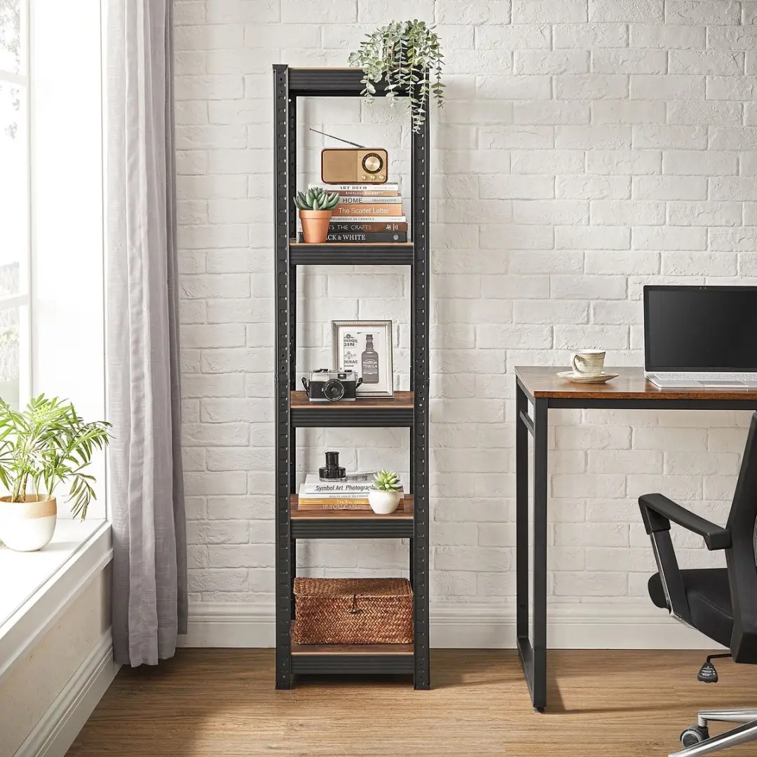 Songmics GLR037B01 Keukenplank 5 Verstelbare Planken - 150x37x37cm - afbeelding 6 van 6