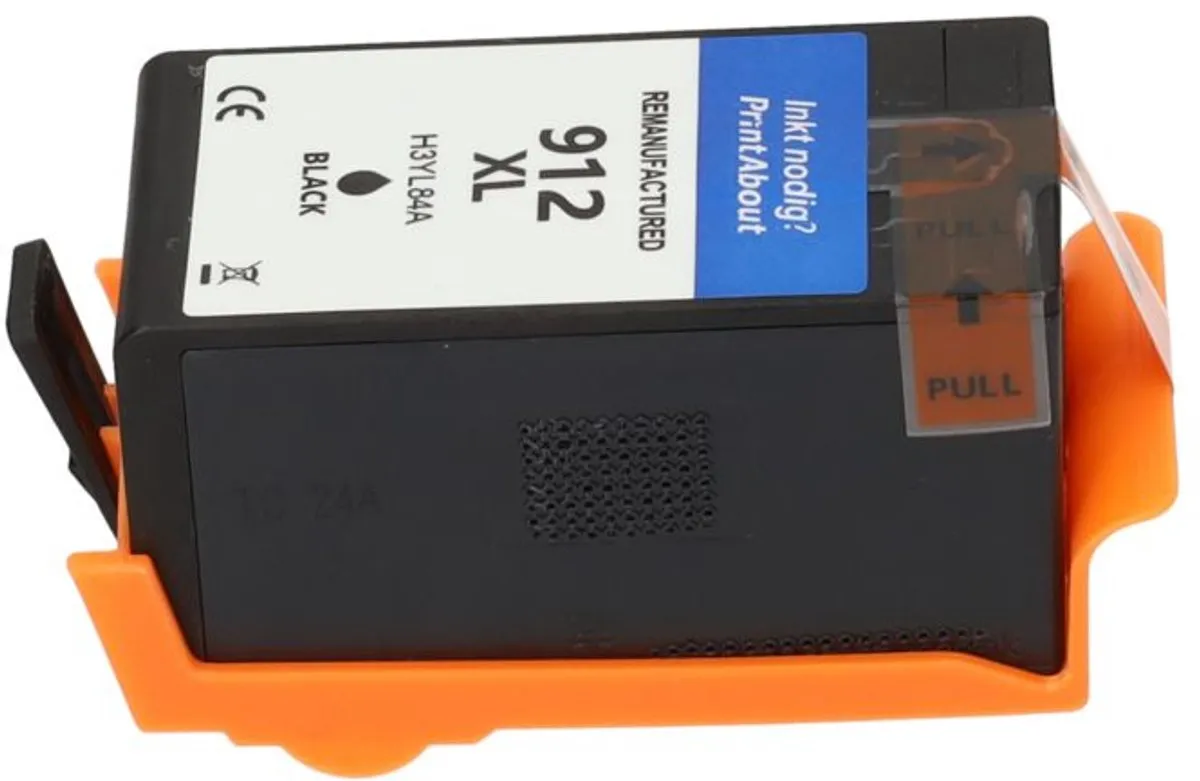 PrintAbout Huismerk HP 912XL 3YL84AE Inktcartridge - Zwart