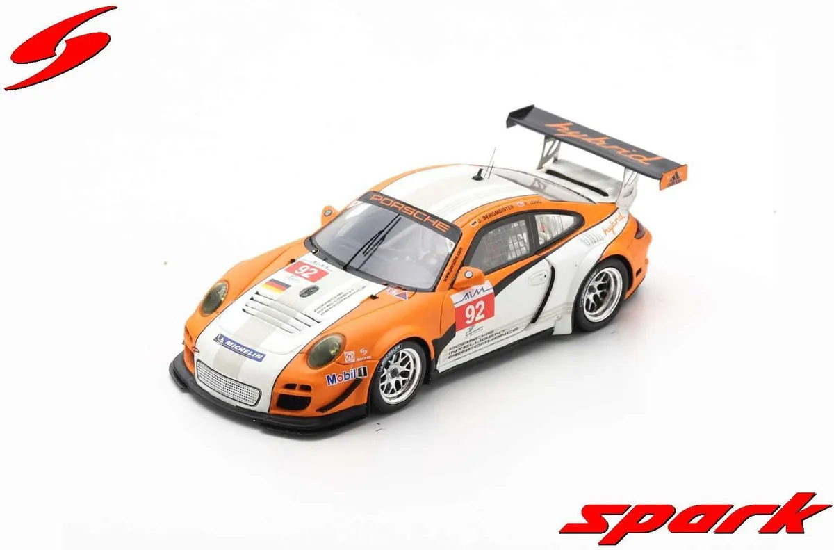 Porsche 997 GT3 R Hybrid SA005 Modelauto 1:43 - Multicolor