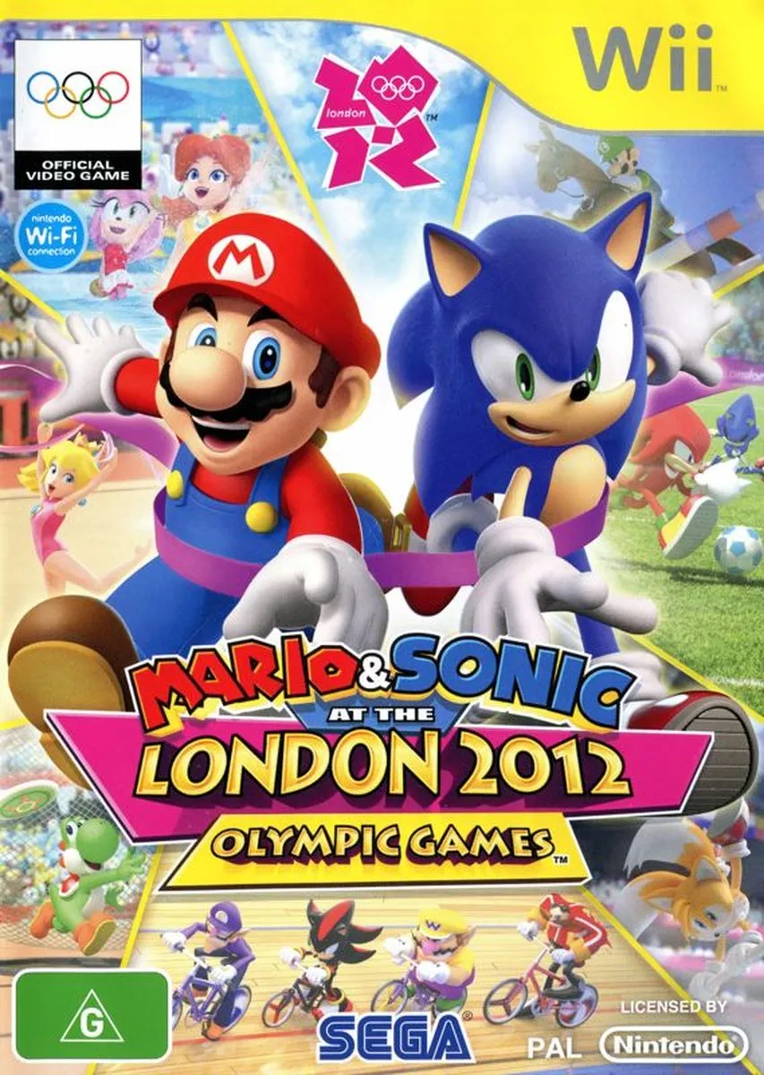 Sega Mario & Sonic Olympische Spelen Londen 2012 - 4 Spelers Offline