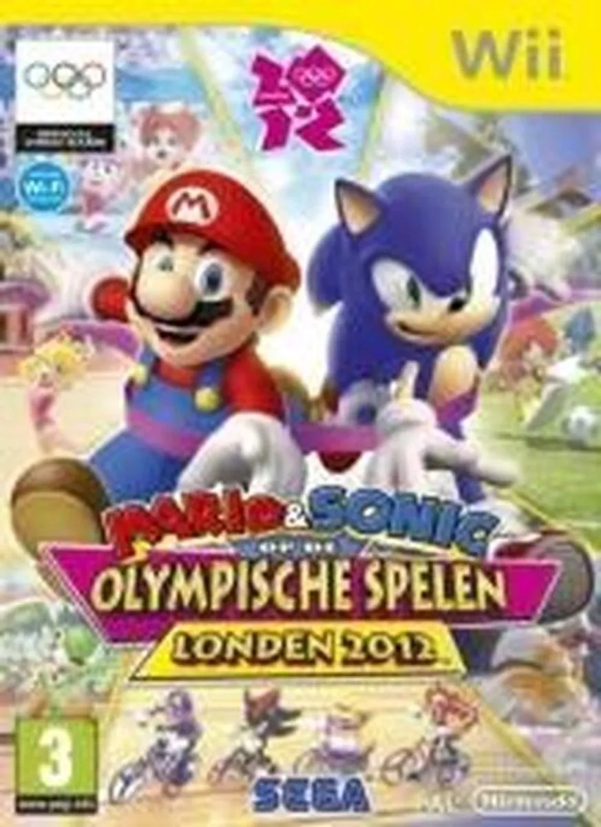 Sega Mario & Sonic Olympische Spelen Londen 2012 - 4 Spelers Offline