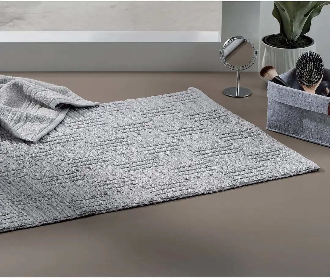 Kela Leana Badmat 100x60cm Granietgrijs - afbeelding 3 van 6