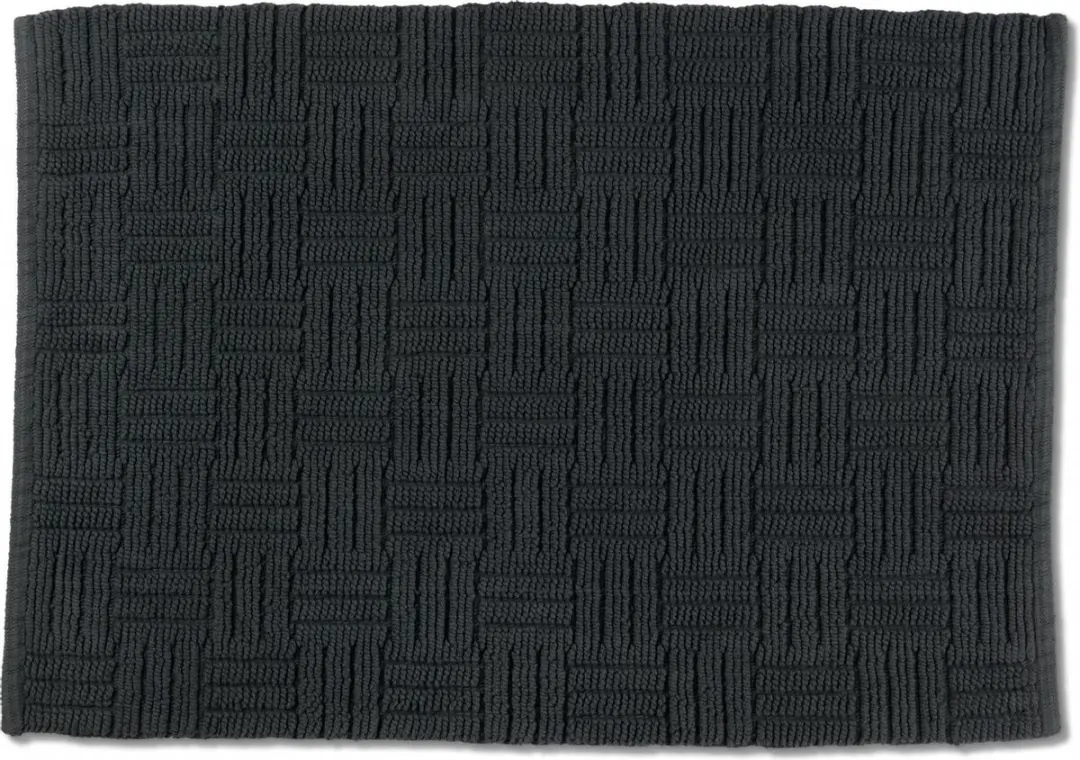 Kela Leana Badmat 100x60cm Granietgrijs