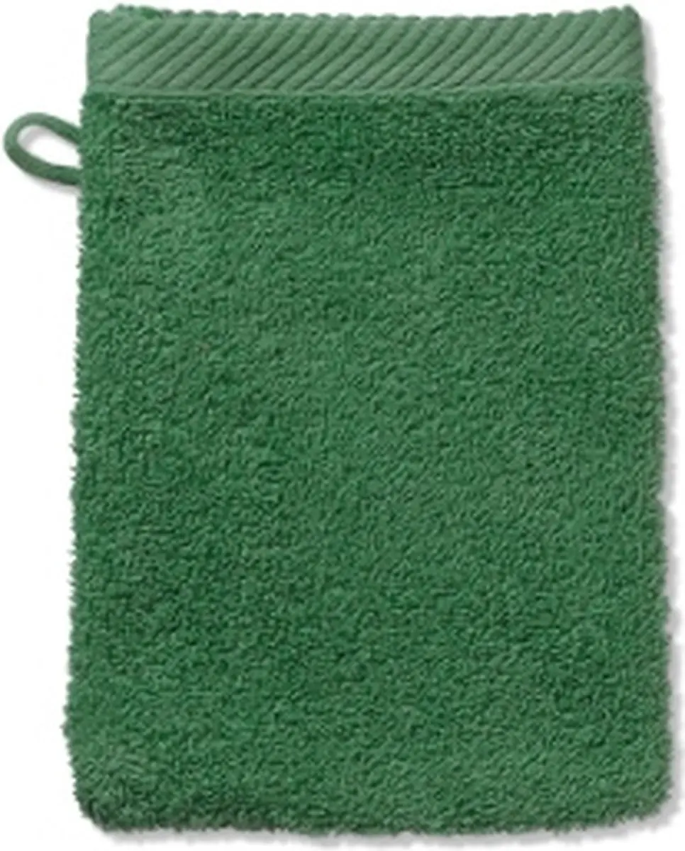 Washandje, 15 x 21 cm, Blad Groen