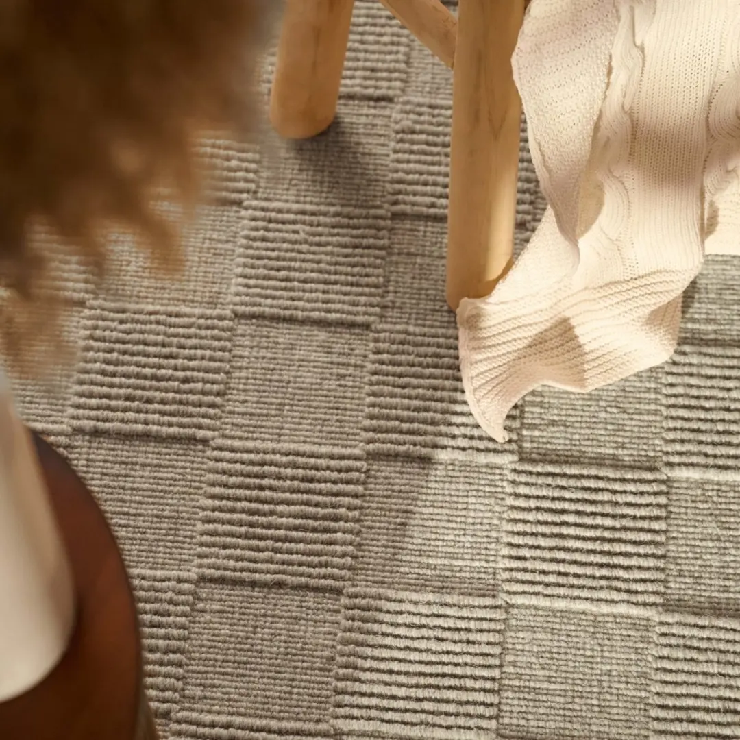 Villeroy & Boch Scala Wollen Vloerkleed 120x170cm Grijs Beige - afbeelding 4 van 6