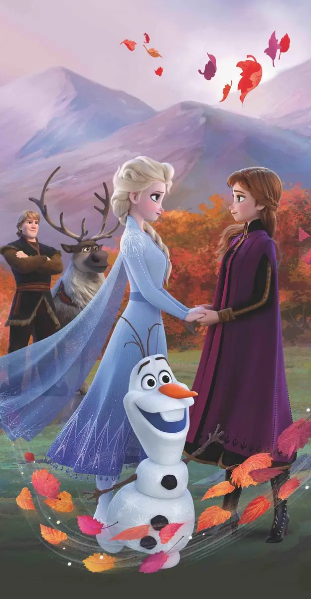 Disney Frozen Strandlaken Wind