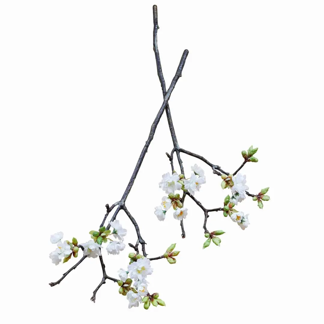 Loberon Sierbloem Gráda - 2 Stuks Wit - afbeelding 2 van 4