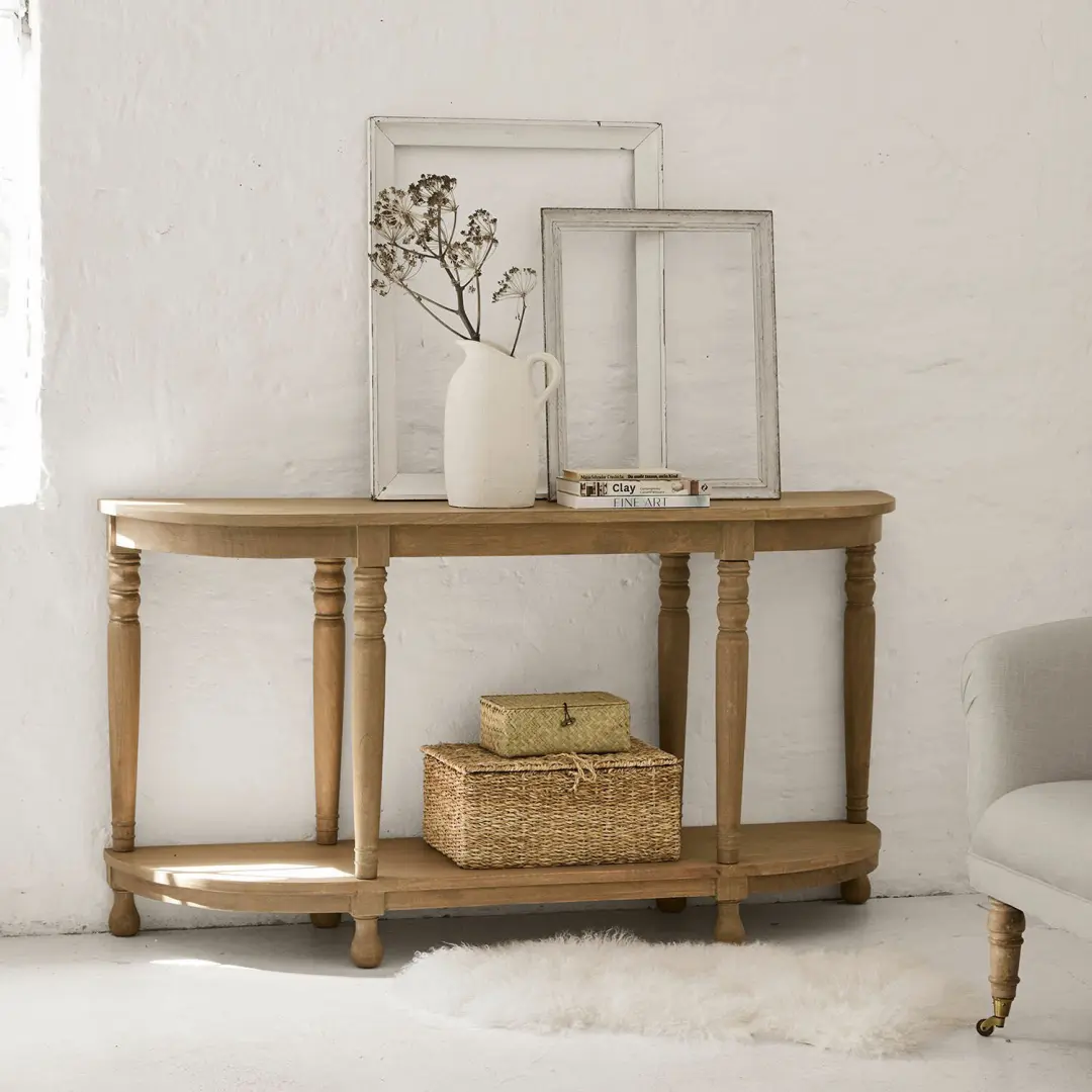 Loberon Sidetable Brookdale - Bruin - afbeelding 5 van 6