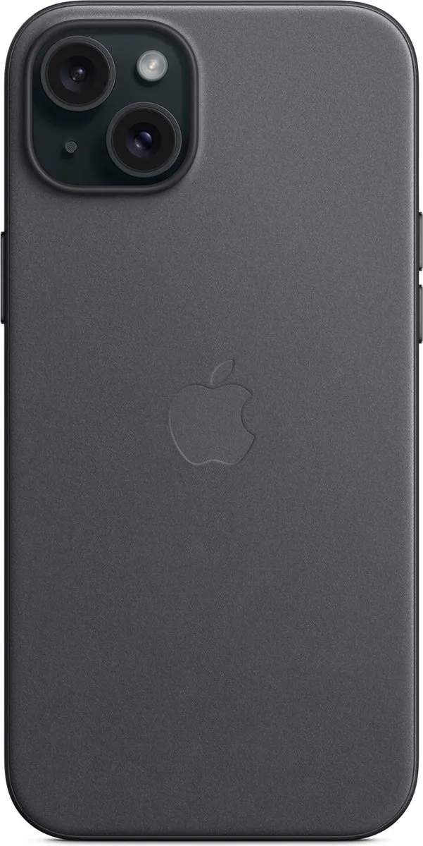 Apple FineWoven Hoes iPhone 15 Plus - Zwart - MT423ZM/A
