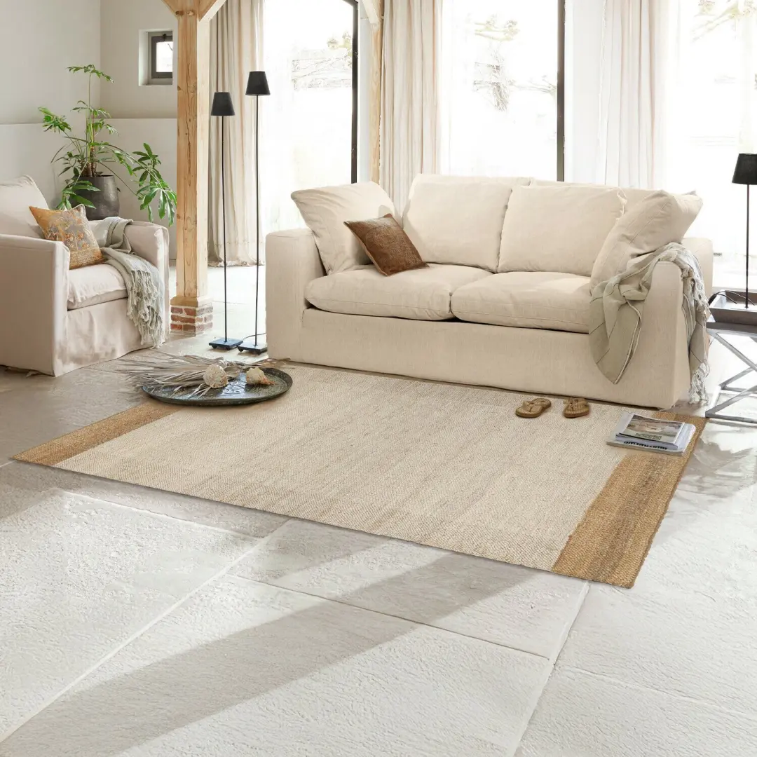 Loberon Estelune Vloerkleed - Bruin - afbeelding 4 van 6