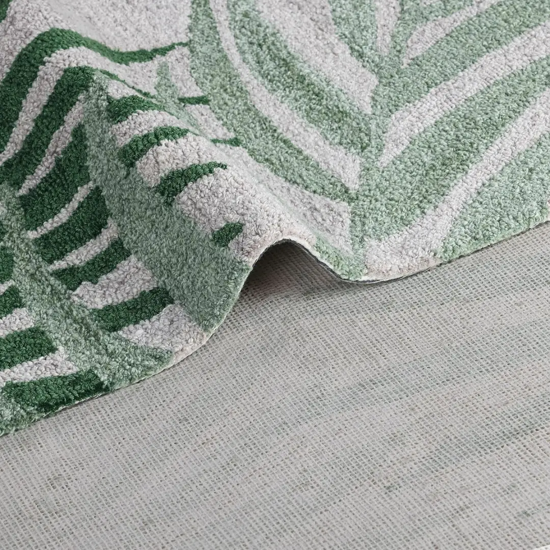 Loberon Vloerkleed Marly - Groen - afbeelding 5 van 6