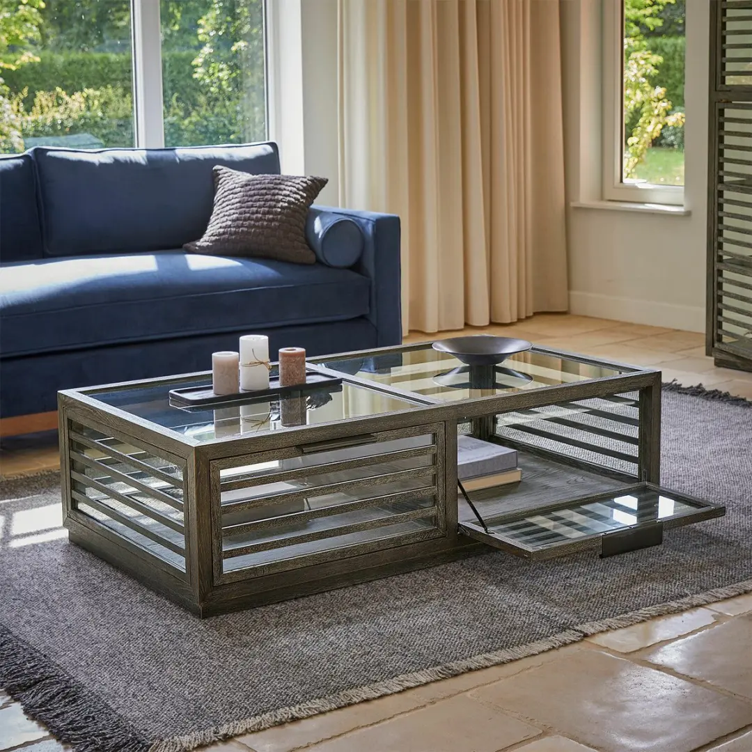 Loberon Trowbridge Salontafel - Bruin - afbeelding 4 van 6