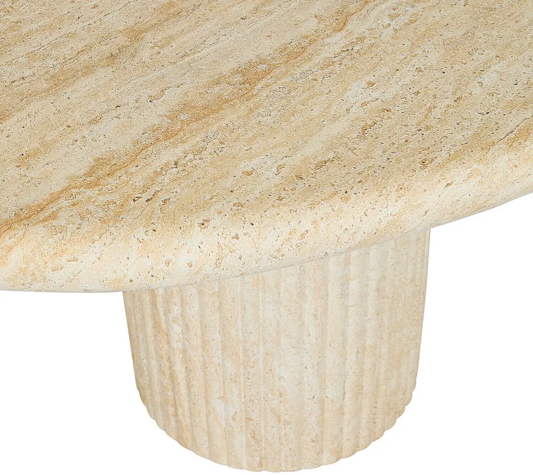 Loberon Calerio Tafel - 6 Personen - Crème - afbeelding 4 van 6