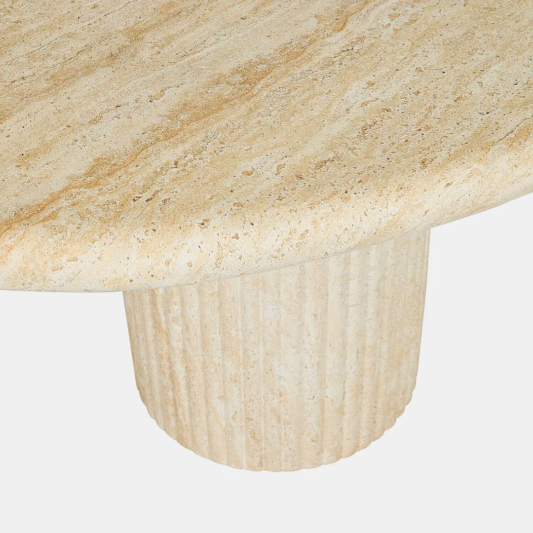 Loberon Calerio Tafel - 6 Personen - Crème - afbeelding 3 van 6