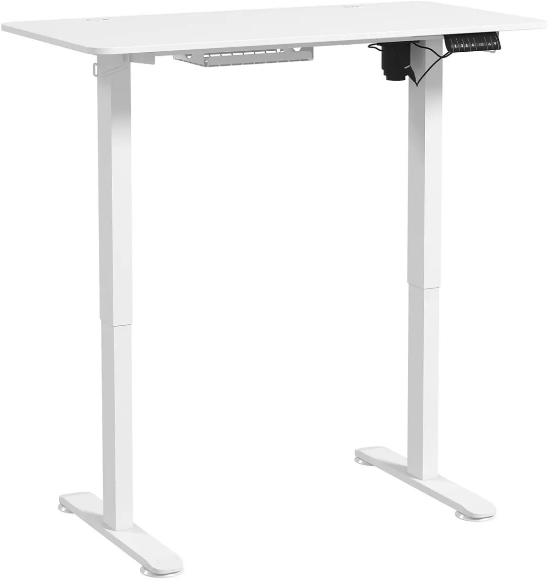 Vinsetto Elektrisch Hoogteverstelbaar Bureau 120x60cm Wit - afbeelding 4 van 6
