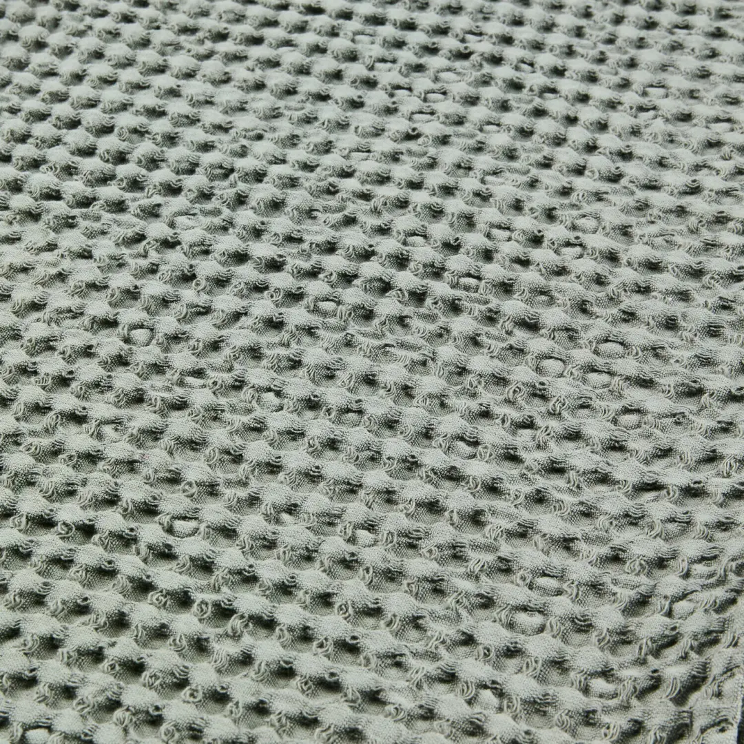 Loberon Handdoek Maralei - Groen - afbeelding 4 van 4