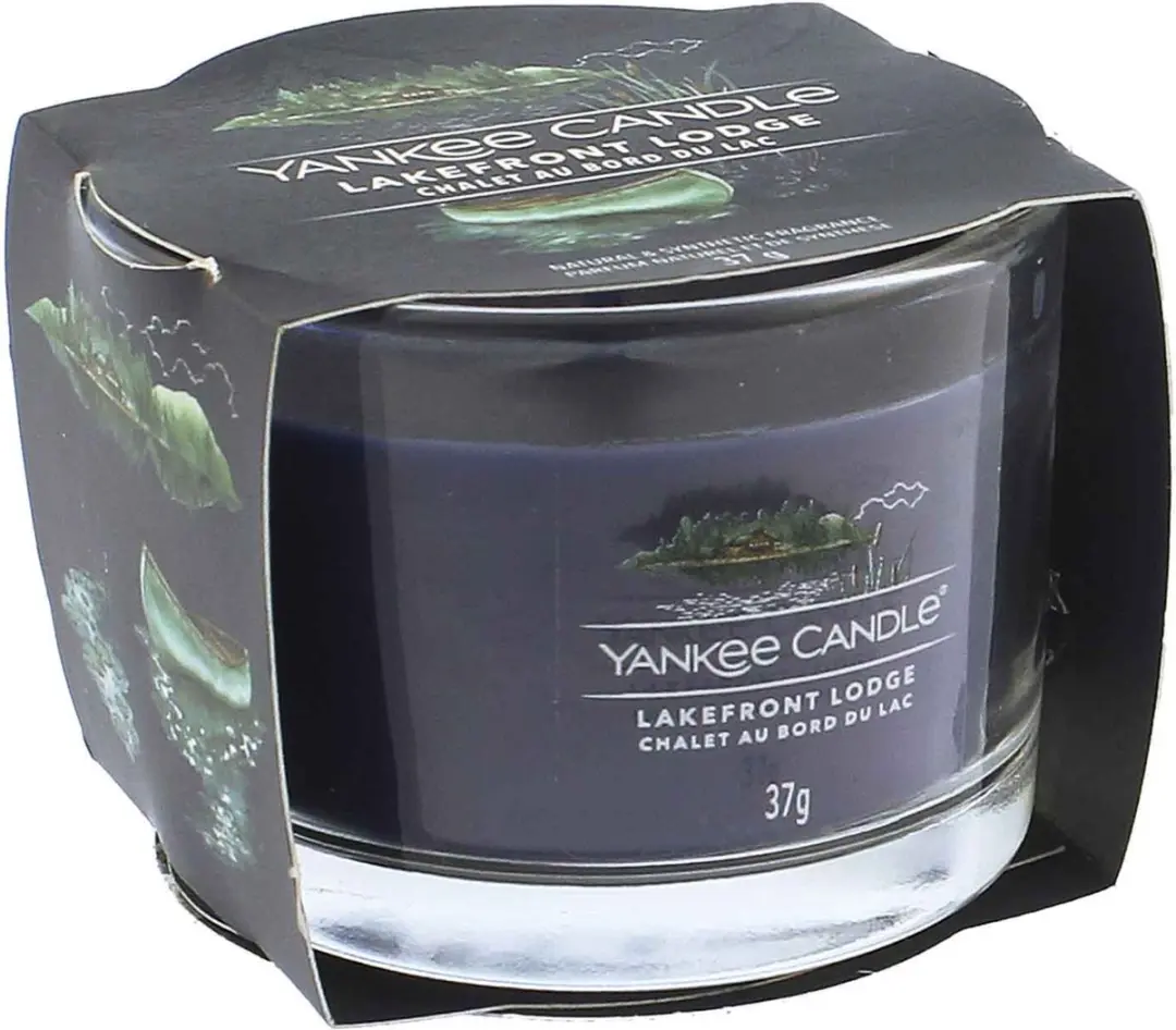 Yankee Candle Lakefront Lodge Votivní Svíčka Ve Skle 37 G
