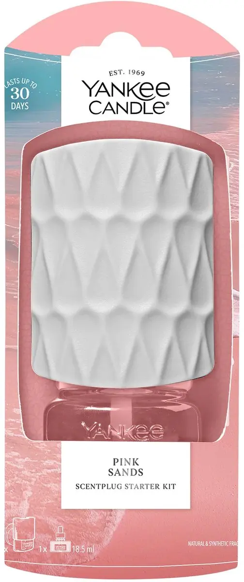Yankee Candle Pink Sands Elektrische Diffuser Starter Kit