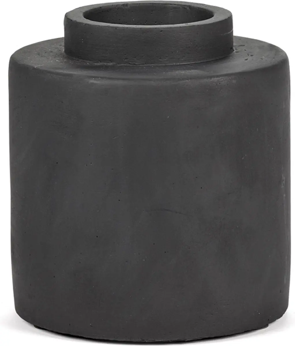 Serax Bloempot-Sierpot Zwart D 15.5 cm H 16.5 cm