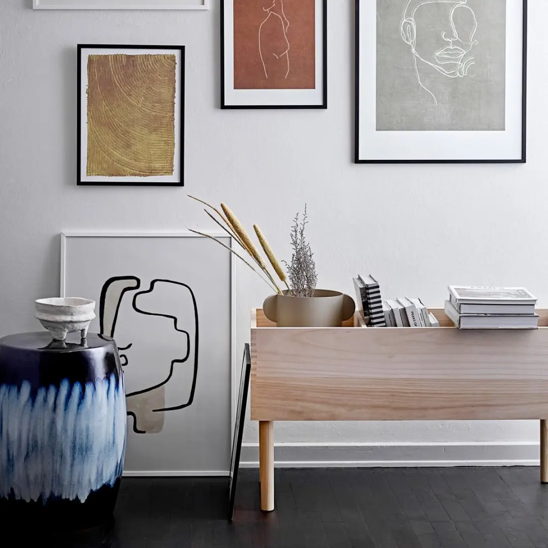 Bloomingville Douve Boekenstandaard - Beige - afbeelding 6 van 6