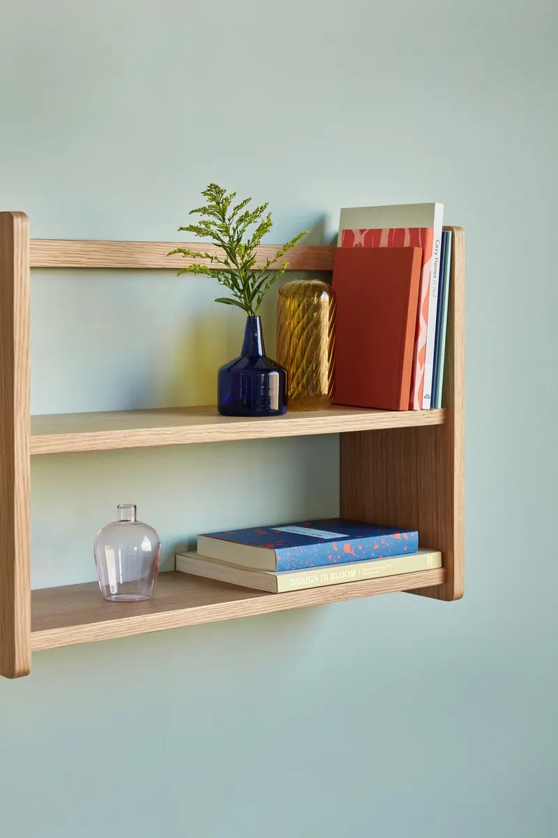 Hübsch Interior Nomad Wandrekje 60x20x44cm - Naturel - afbeelding 2 van 4