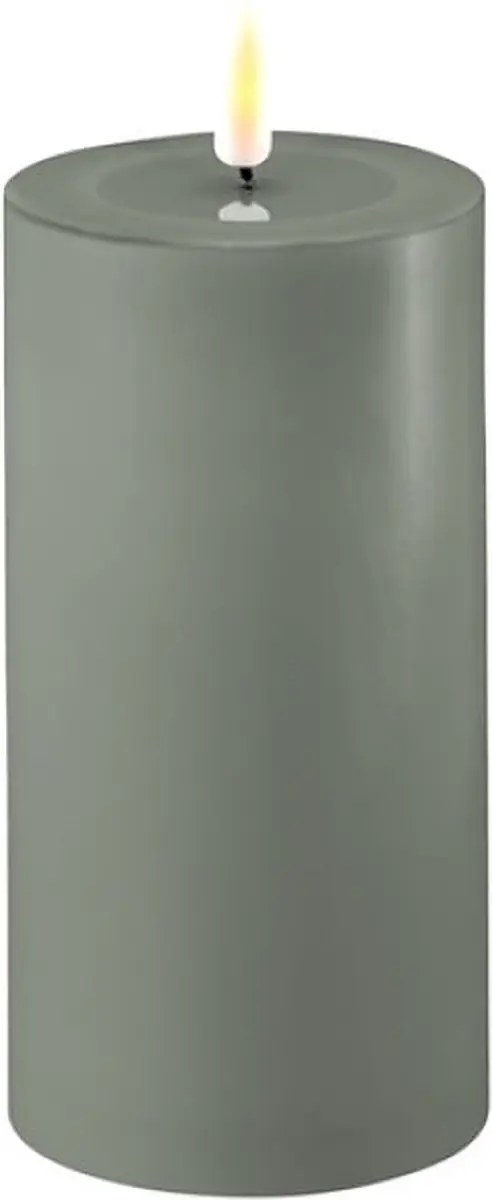 Deluxe Homeart RF-0311 LED Kaars Salie Groen