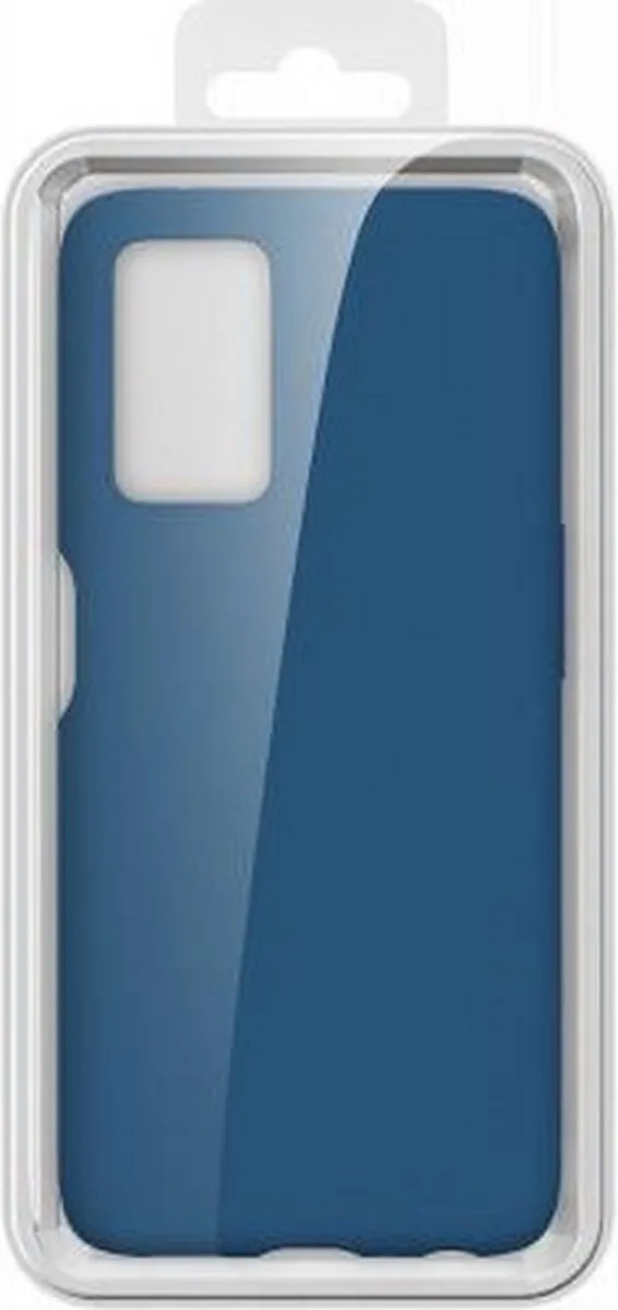OPPO A76/A96 Harde Siliconen Hoes - Blauw