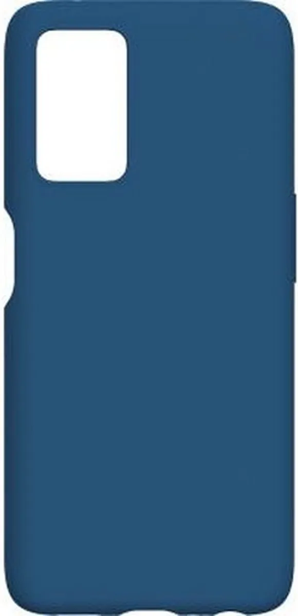 OPPO A76/A96 Harde Siliconen Hoes - Blauw