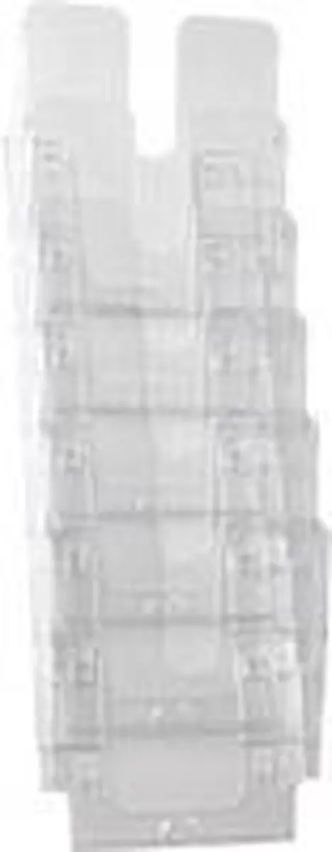 Durable Flexiplus 6 Staande Brochurehouder A4 - Zwart - afbeelding 5 van 6