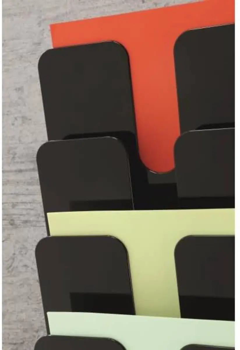 Durable Flexiplus 6 Staande Brochurehouder A4 - Zwart - afbeelding 3 van 6