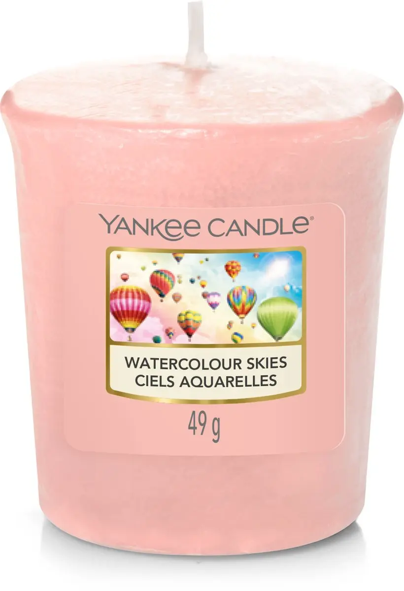 Yankee Candle Votive Watercolour Skies 4 stuks