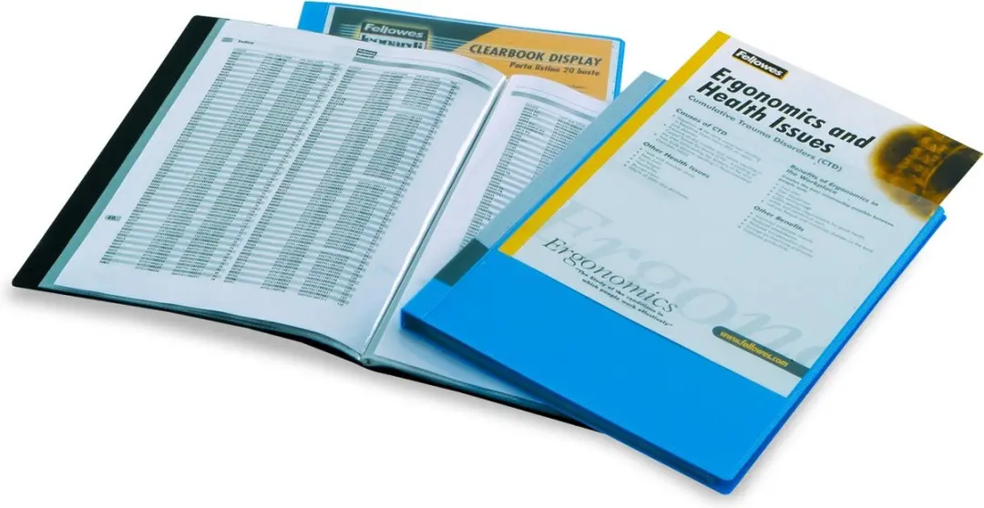Fellowes 40324, A4, Polypropyleen (PP), Zwart, 10 vel, 297 mm, 210 mm