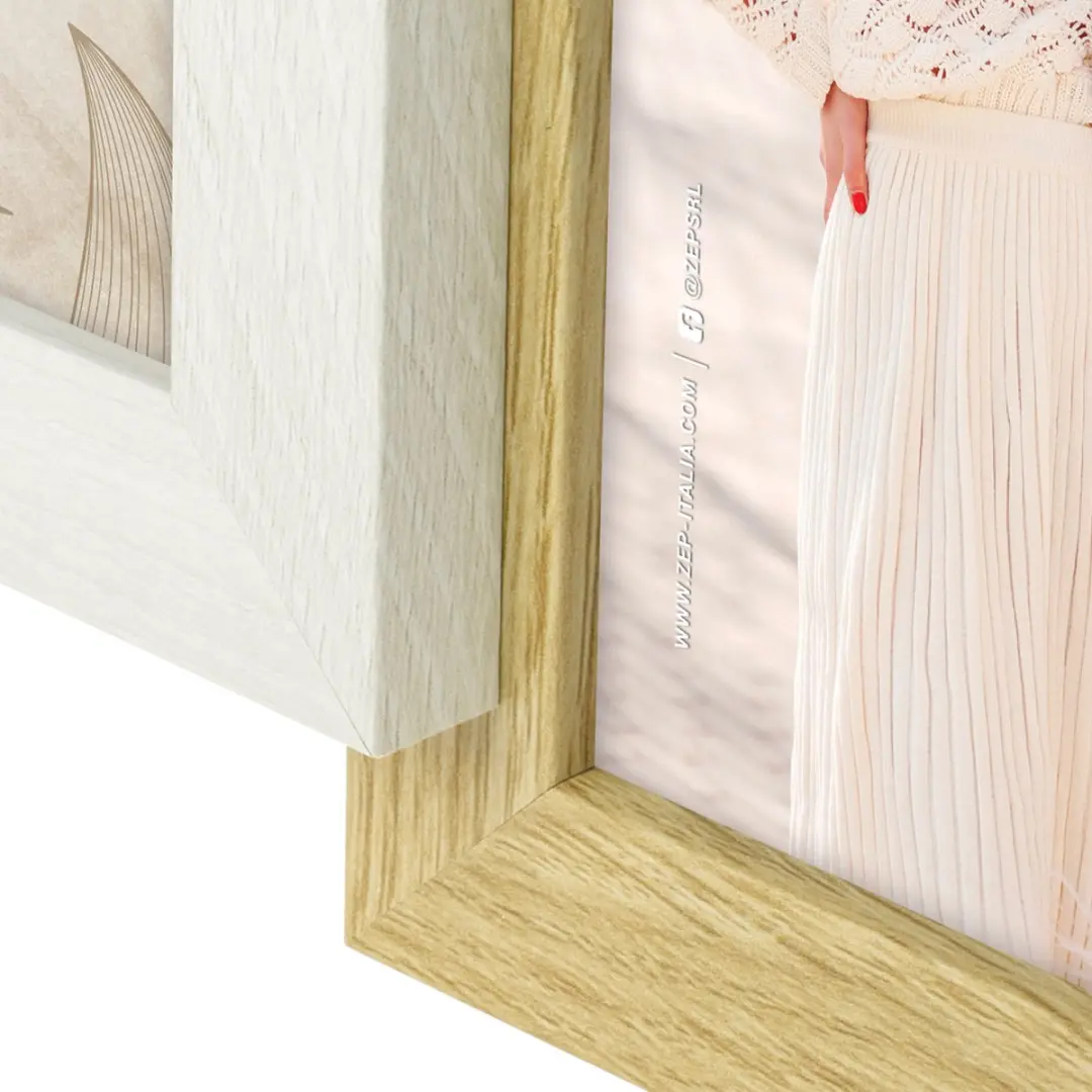 Zep Locarno Fotolijst DT553W - 6 Stuks - 10x15cm & 10x10cm - afbeelding 2 van 6