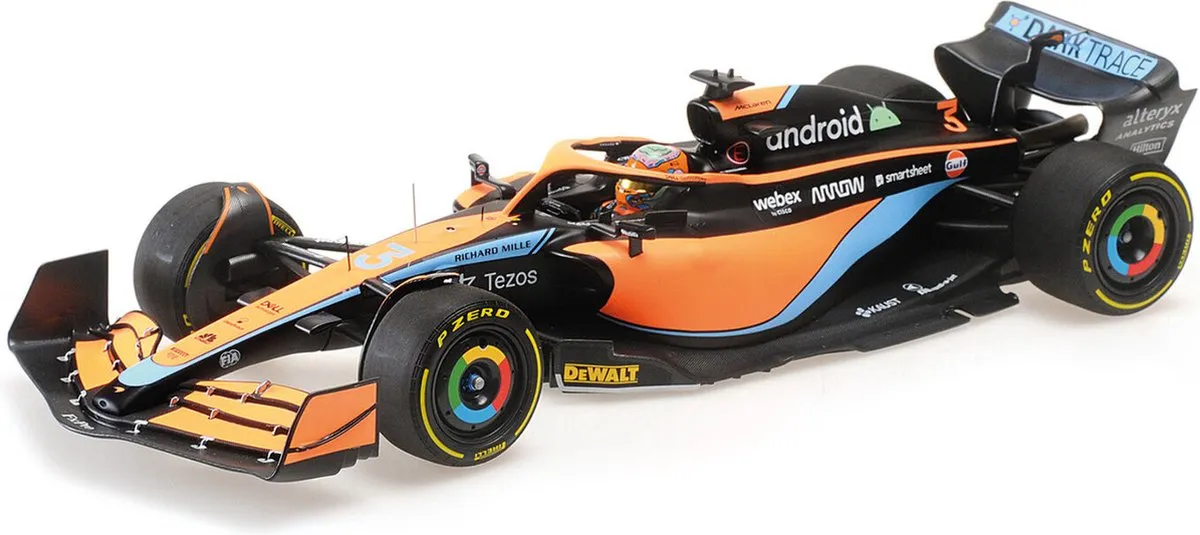 Formule 1 McLaren MCL36 #3 Ricciardo Bahrain GP 2022