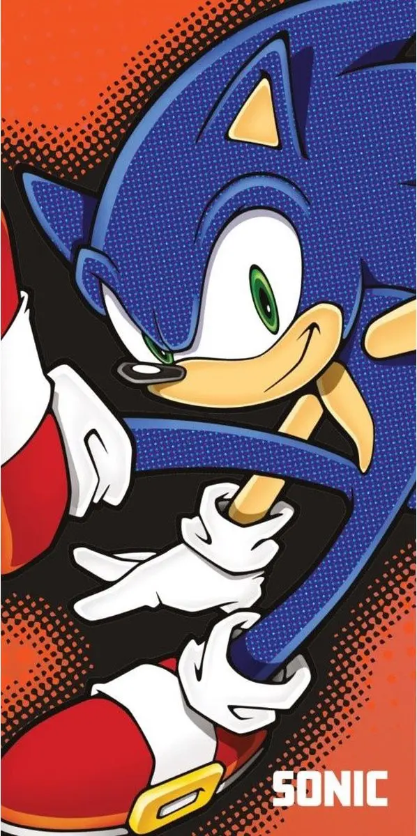 Sonic the Hedgehog Strandlaken Comic