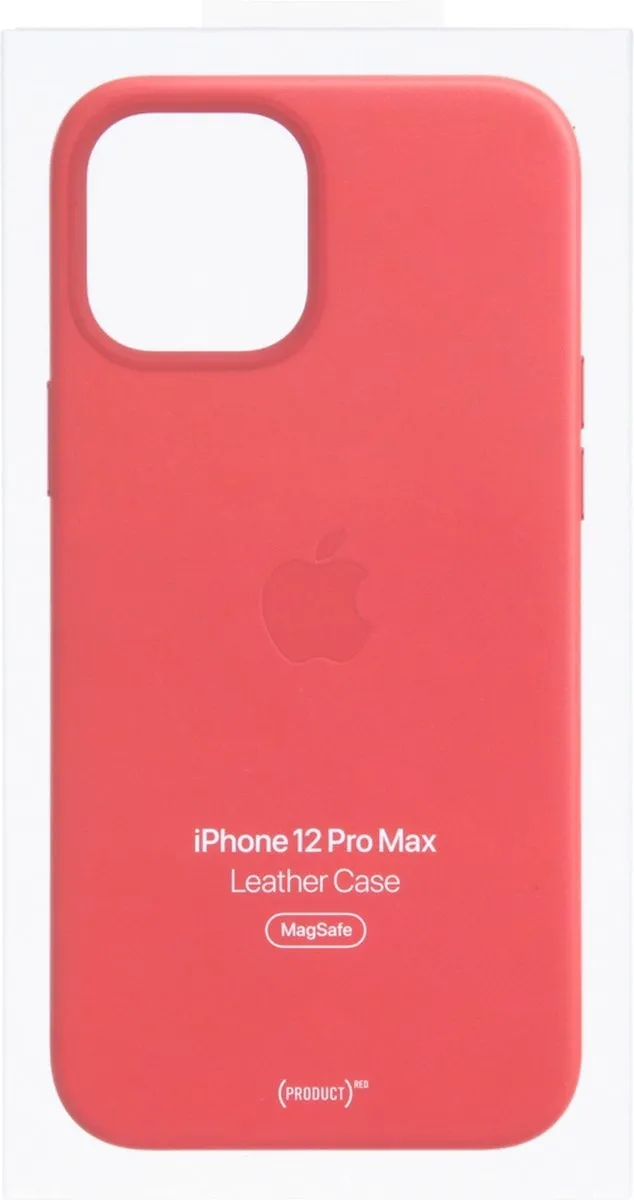 Apple MagSafe Hoesje iPhone 12 Pro Max - Scarlet