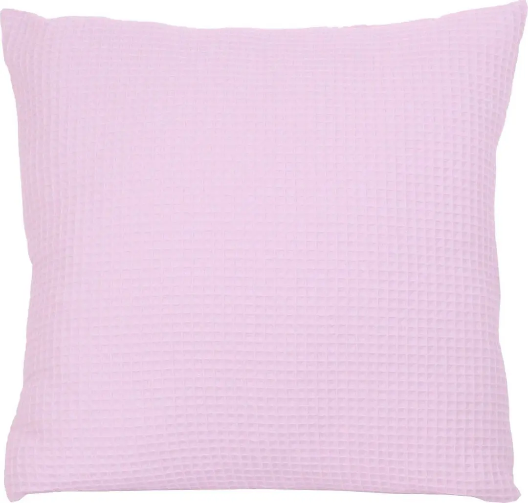 BINK Bedding Sierkussen Wafel (Pique) Roze 50 x 50 incl vulling