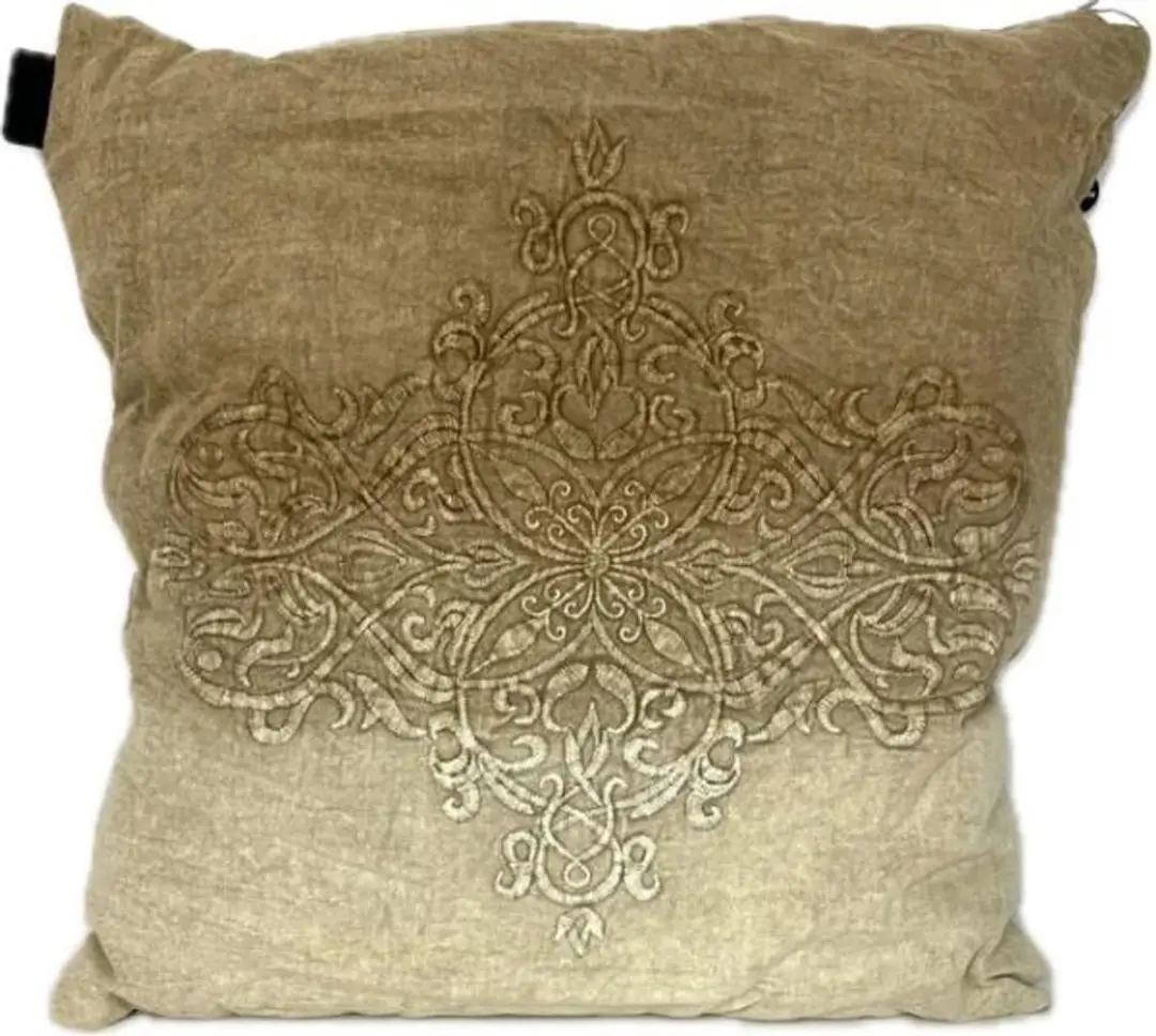 Madison sierkussen 50x50 cm Jitske taupe
