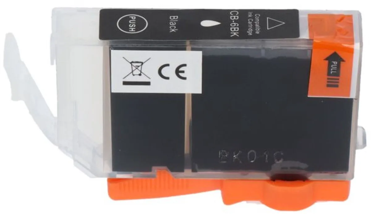 PrintAbout Inktcartridge BCI-5BK - Zwart - 15ml - o.a. Canon