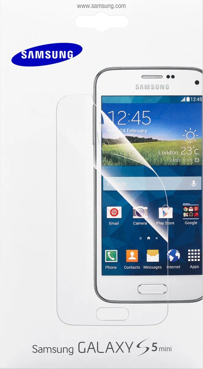 Samsung Galaxy S5 Mini ET-FG800CTEG Schermbeschermer - 2 Stuks