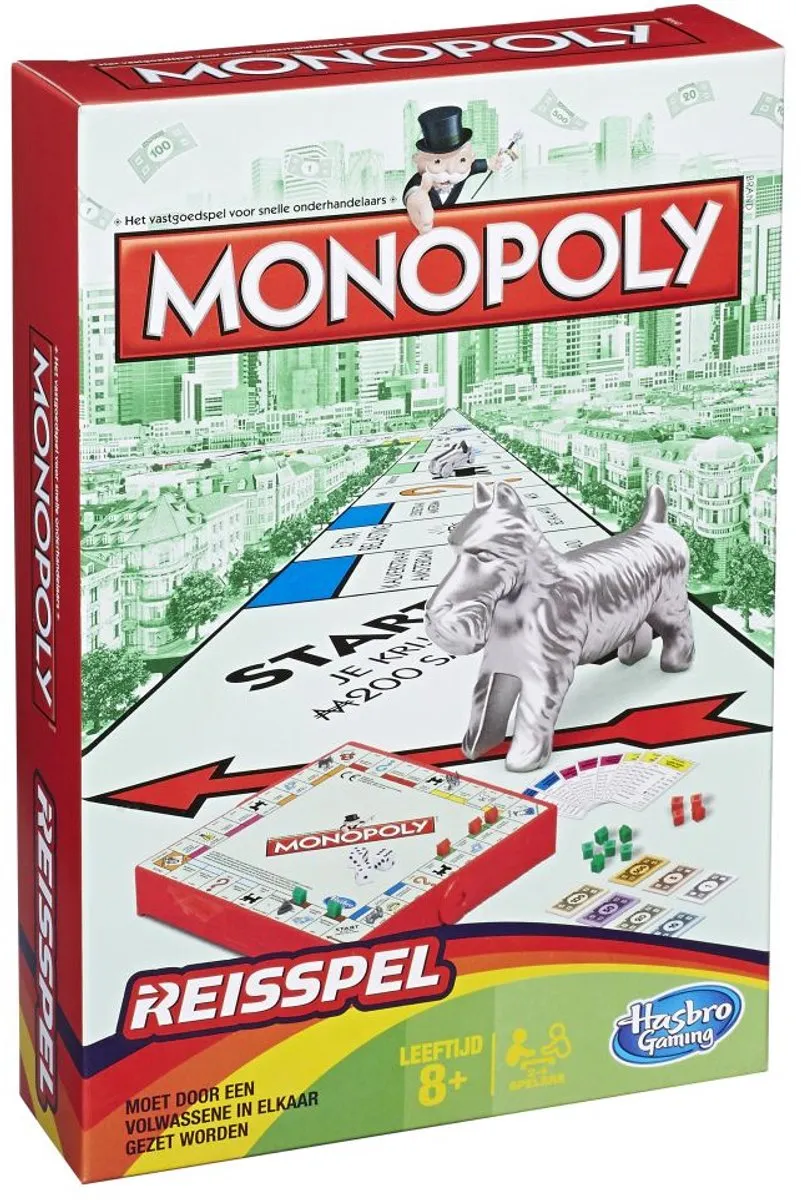 Monopoly Reisspel - 2-4 Spelers