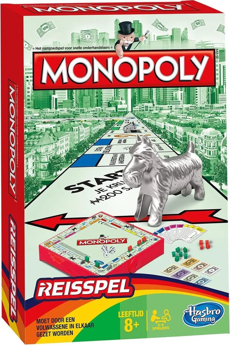Monopoly Reisspel - 2-4 Spelers
