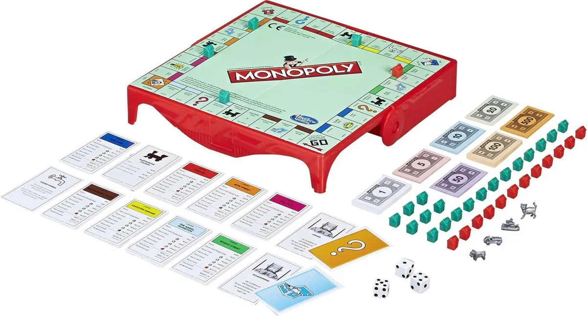 Monopoly Reisspel - 2-4 Spelers