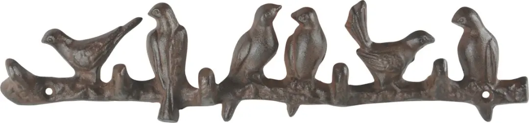 Haak vogels op een rij