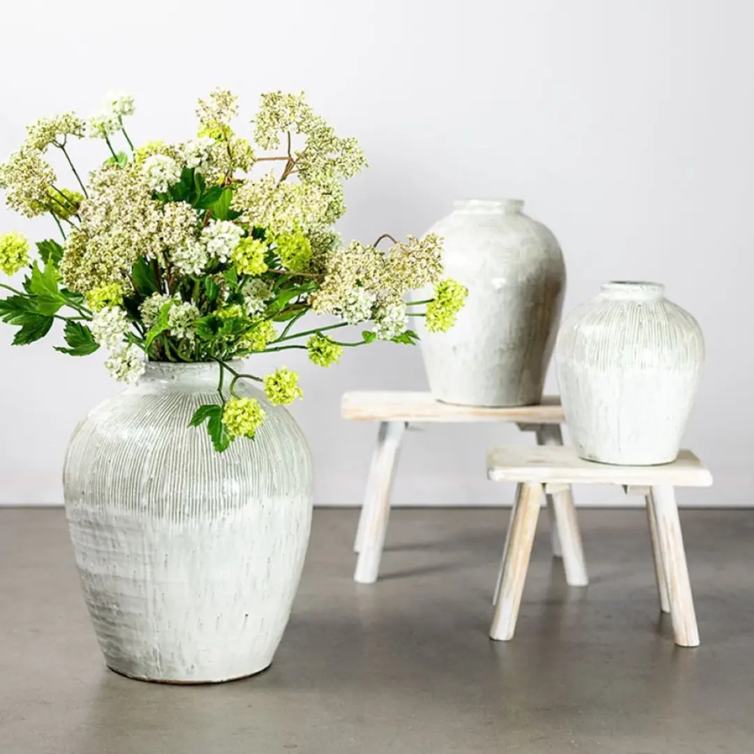 Countryfield Gayle Vaas - 30x37cm - Pastelgroen - afbeelding 2 van 2