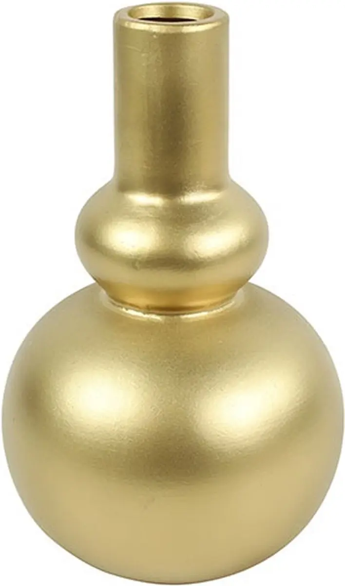 Countryfield Vaas Camilla aardew L16,5B16,5H25,5CM goud